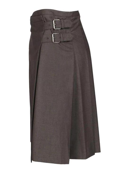 26SS 던스트 미디 스커트 UDSK6A203G2GREY Grey - DUNST