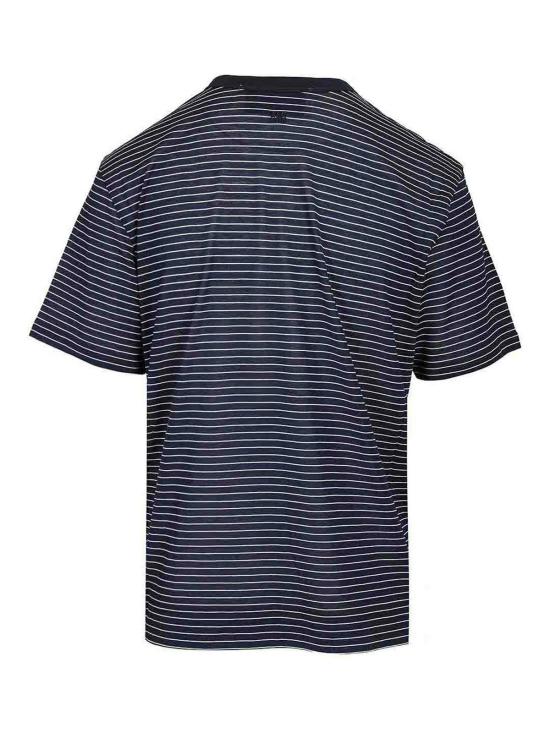 26SS 아미 ADC 패치 클래식 핏 반팔 티셔츠 FTS373JE0212A044 Blue - AMI