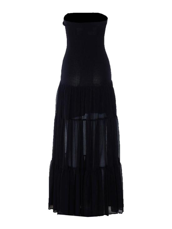 26SS 핑코 롱 원피스 107015A3D1Z99 Black - PINKO