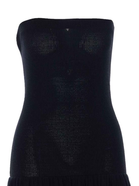 26SS 핑코 롱 원피스 107015A3D1Z99 Black - PINKO