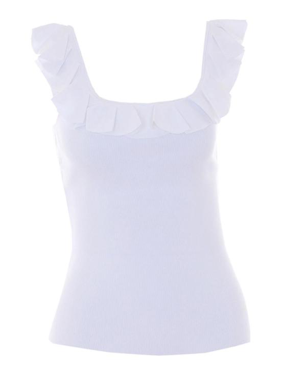 26SS 마이클 코어스 민소매 티셔츠 MS661G033D100 White