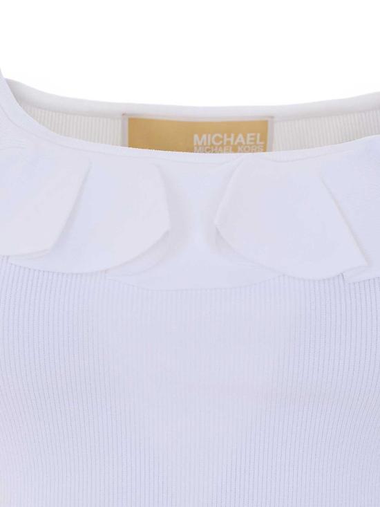 26SS 마이클 코어스 민소매 티셔츠 MS661G033D100 White - MICHAEL KORS