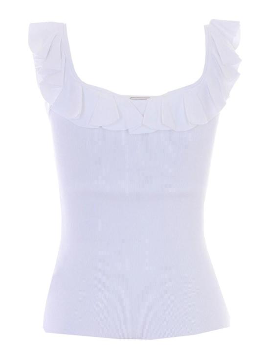 26SS 마이클 코어스 민소매 티셔츠 MS661G033D100 White - MICHAEL KORS
