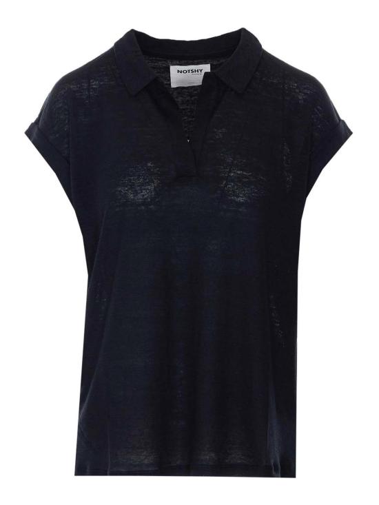 26SS 낫샤이 폴로 티셔츠 NF8N000LIP000NOIR Black