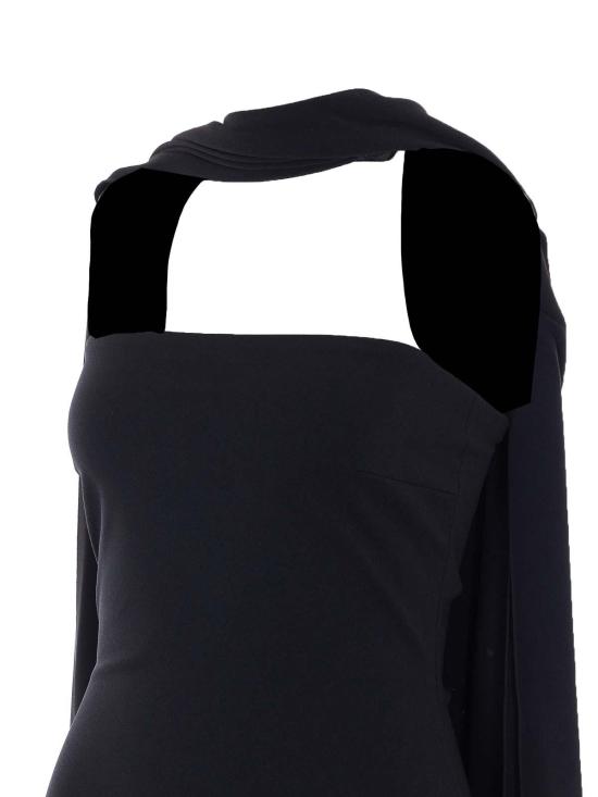 26SS 솔러스런던 미디 원피스 OS47049BLACK Black - SOLACE LONDON
