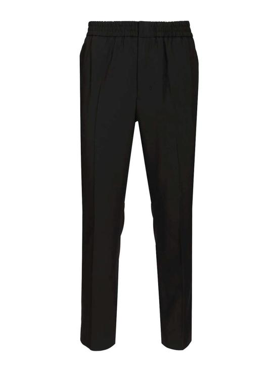 26SS 아미 울 엘라스티케이티드 웨이스트 트라우저 HTR226WV0194001 Black