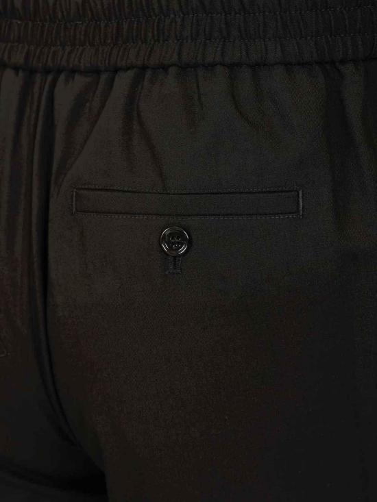 26SS 아미 울 엘라스티케이티드 웨이스트 트라우저 HTR226WV0194001 Black - AMI
