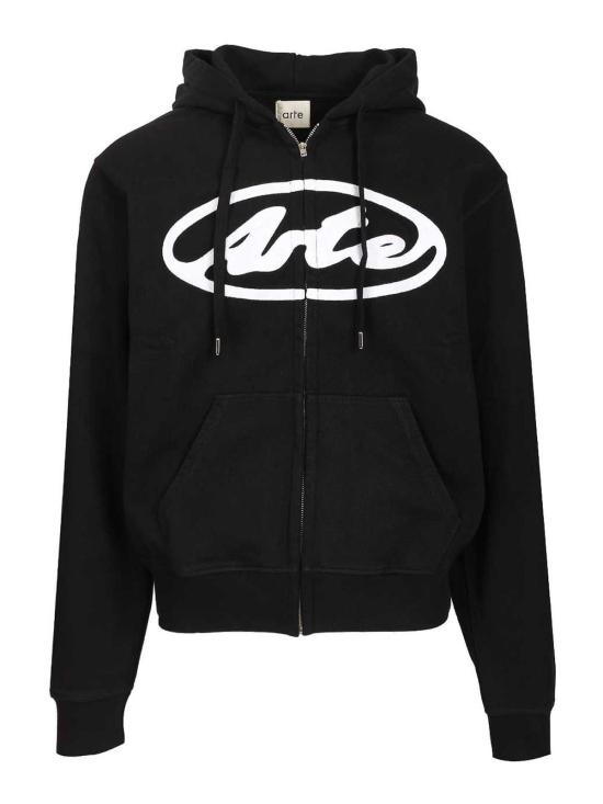26SS 아르떼 앤트워프 후드 티셔츠 SS26146HJ1 Black