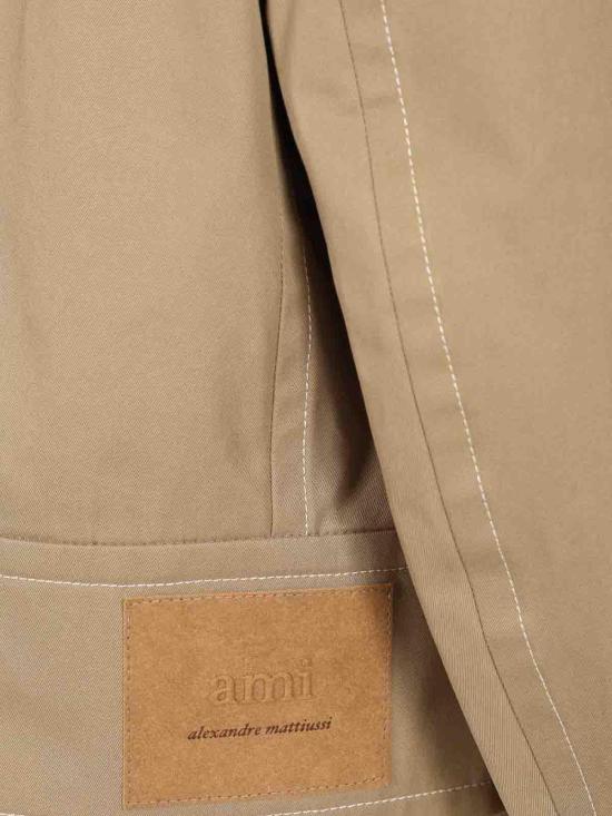 26SS 아미 코튼 버튼 자켓 FJK883CO0132A036 Beige - AMI