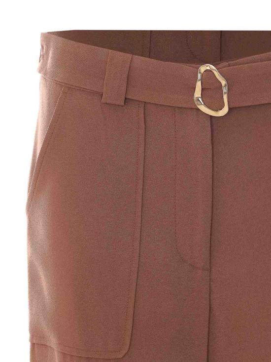 26SS 리우조 스트레이트 팬츠 CA6300T250809032 Brown - LIU JO