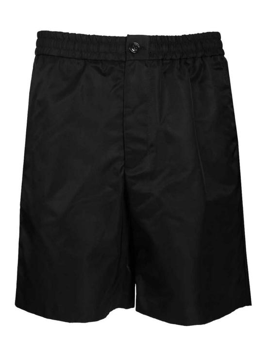 26SS 아미 나일론 엘라스티케이티드 웨이스트 아미 드 하트 스터드 쇼츠 HSO833PA0037001 Black