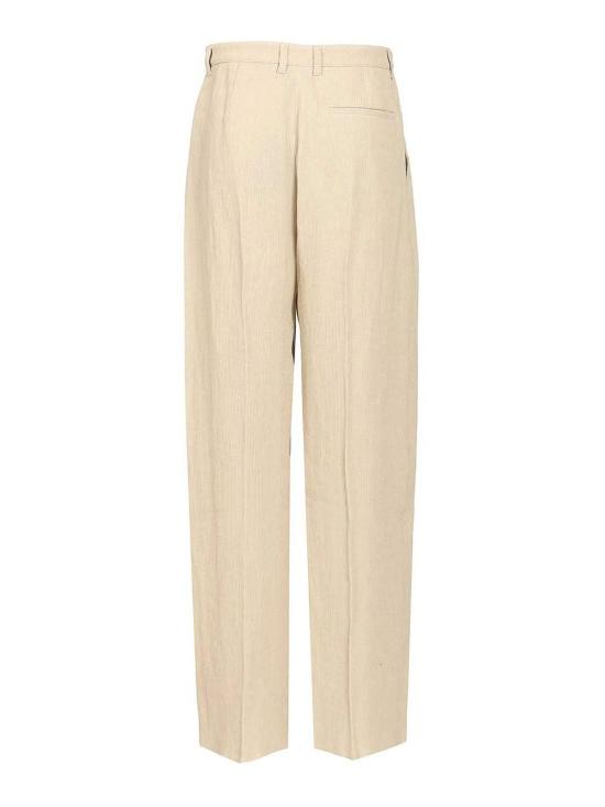 26SS 엠포리오 아르마니 수트 팬츠 EW004375TE15797F1125 Beige - EMPORIO ARMANI