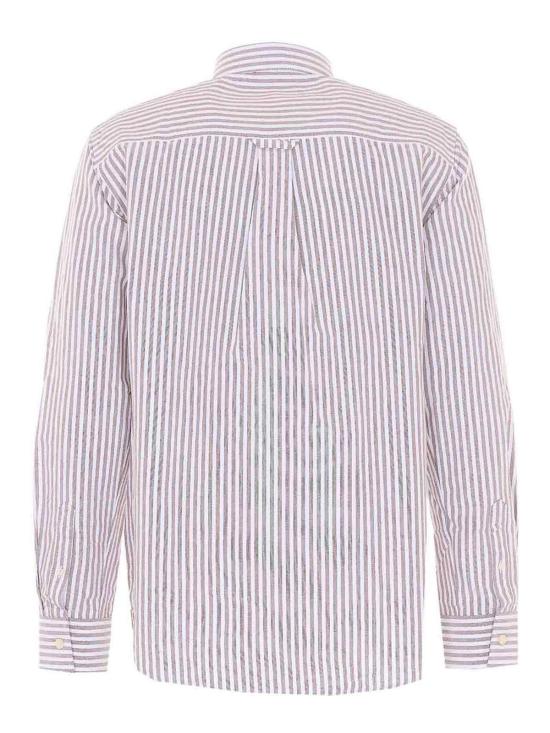 26SS 엔엔07 긴팔 셔츠 2525910247TERRACOTTASTRIPE Brown - NN07