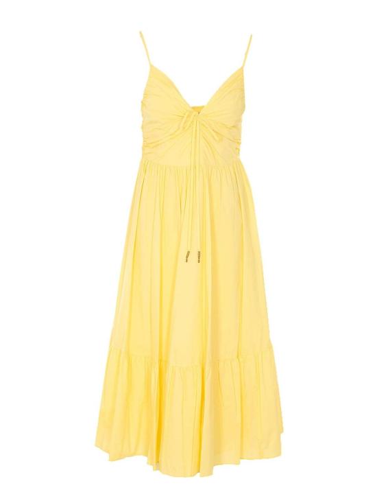 26SS 마이클 코어스 미디 원피스 MS683DHKLZ744 Yellow