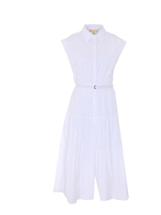 26SS 마이클 코어스 미디 원피스 MS683I5KLZ100 White