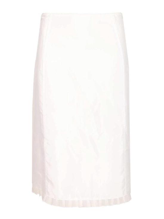 26SS 던스트 미디 스커트 UDSK6A206WHITE White