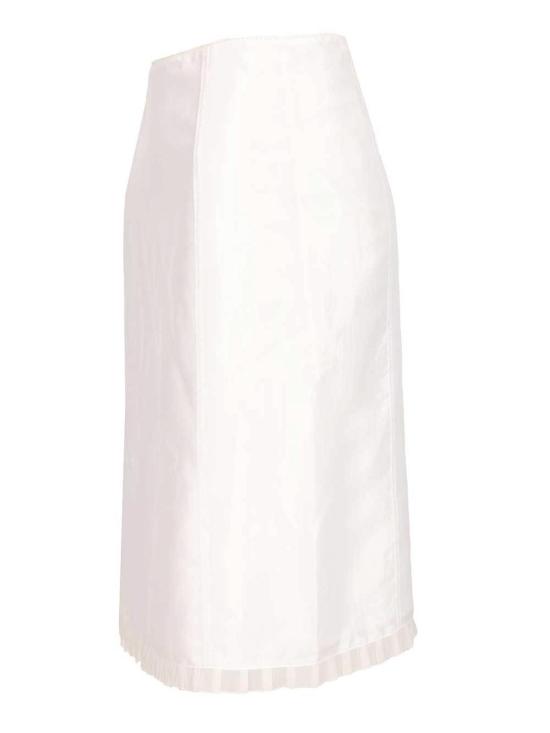 26SS 던스트 미디 스커트 UDSK6A206WHITE White - DUNST
