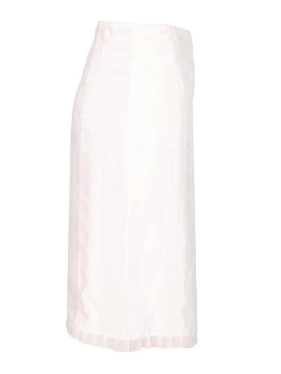 26SS 던스트 미디 스커트 UDSK6A206WHITE White - DUNST