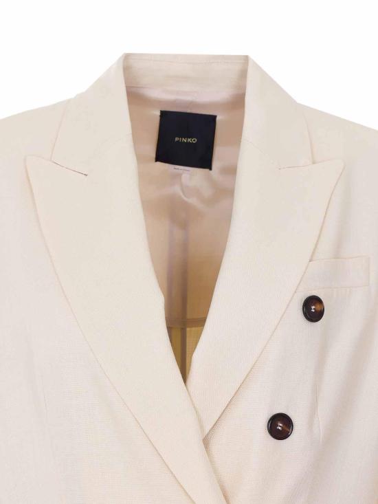 26SS 핑코 수트 자켓 106924A2W6C00 White - PINKO