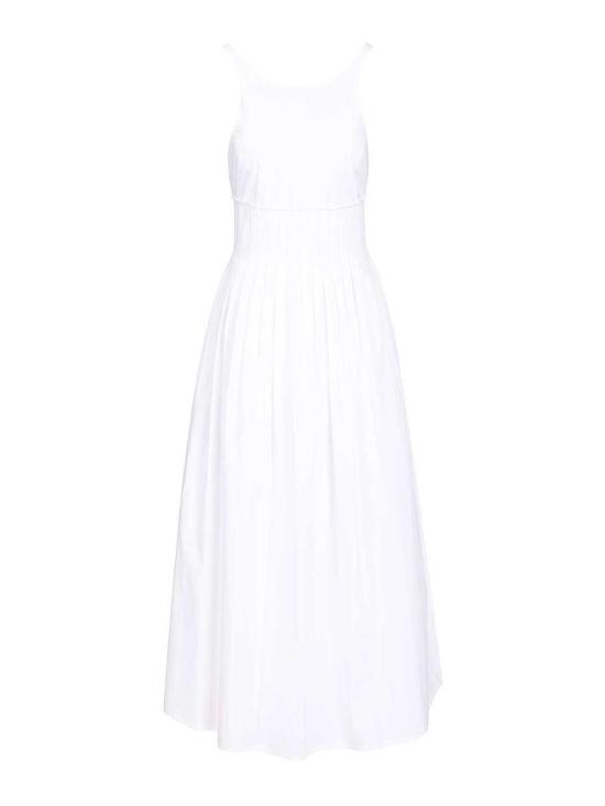 26SS 엠포리오 아르마니 롱 원피스 EW003117AF10010U0002 White