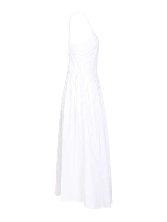 26SS 엠포리오 아르마니 롱 원피스 EW003117AF10010U0002 White - EMPORIO ARMANI