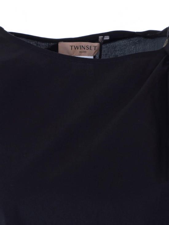 26SS 트윈셋 민소매 티셔츠 261TT202400006 Black - TWINSET