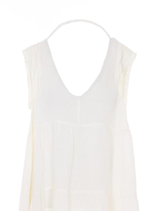26SS MAURIZIO PECORARO 미디 원피스 W0616088122WHITE White - MAURIZIO PECORARO