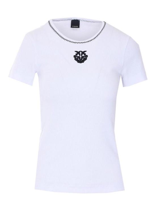 26SS 핑코 반팔 티셔츠 106815A3ALZZ1 White