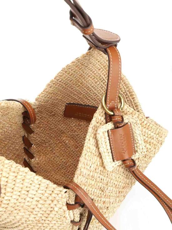 26SS 이자벨마랑 크로스백 25PPM0067FAC1X07MNLCG Beige - ISABEL MARANT