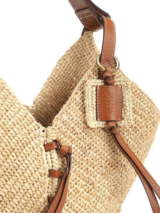 26SS 이자벨마랑 크로스백 25PPM0067FAC1X07MNLCG Beige - ISABEL MARANT