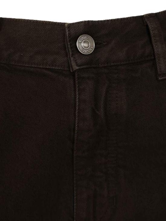 26SS 에르메네질도제냐 데님 팬츠 CITYUHIB9A3M09 Brown - ERMENEGILDO ZEGNA