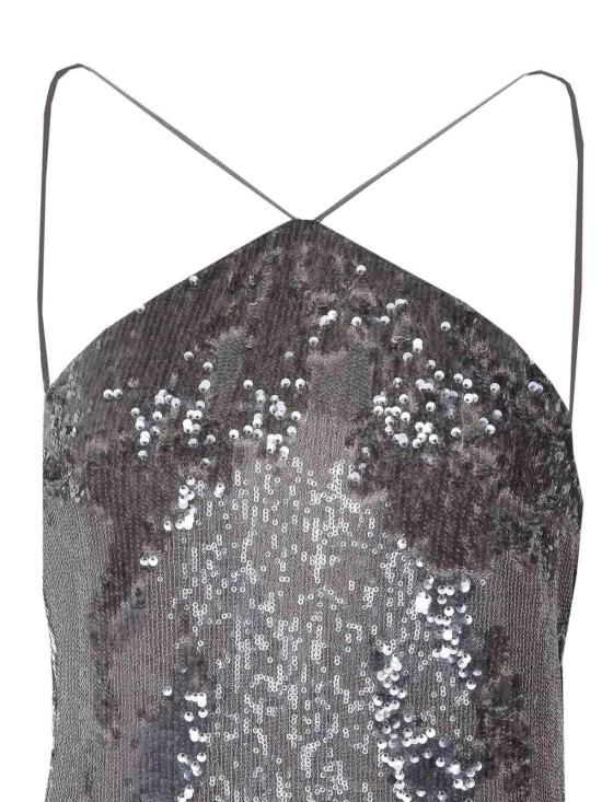 26SS 파트리지아페페 롱 원피스 2A3039J422S770 Grey - PATRIZIA PEPE