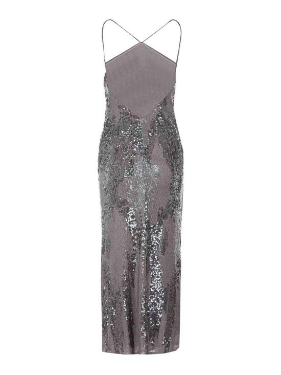 26SS 파트리지아페페 롱 원피스 2A3039J422S770 Grey - PATRIZIA PEPE
