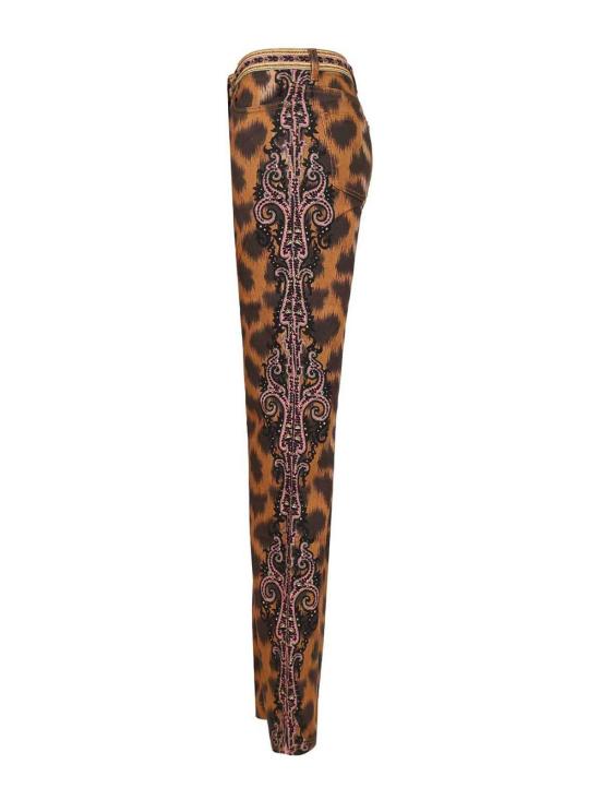 26SS 에트로 스트레이트 팬츠 WRNB0026AKF05X0825 Animal Print - ETRO