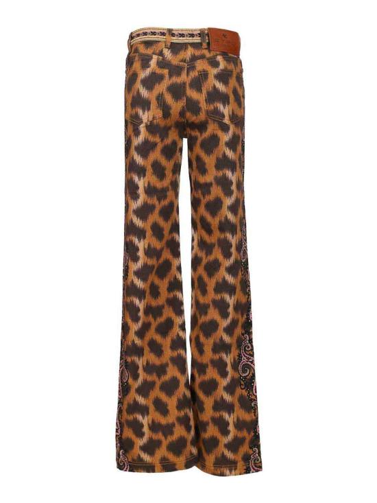 26SS 에트로 스트레이트 팬츠 WRNB0026AKF05X0825 Animal Print - ETRO