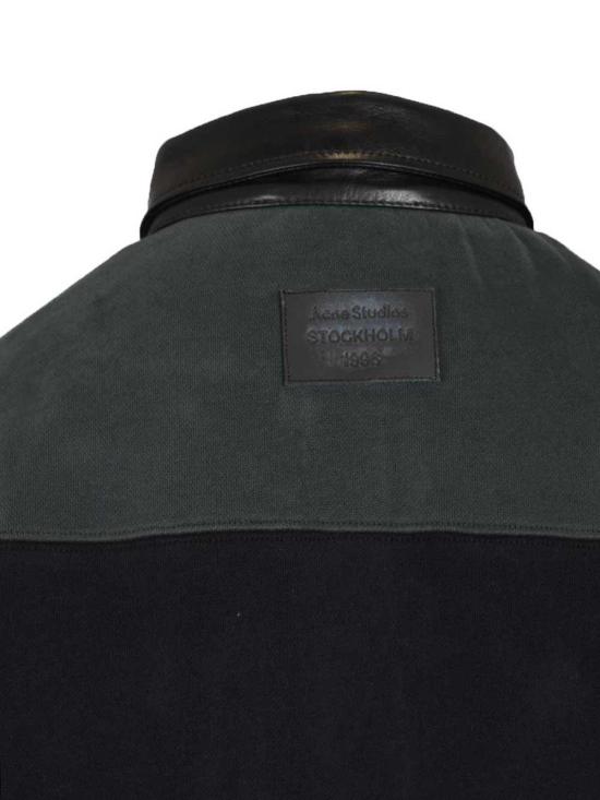 26SS 아크네 스튜디오 스트라이프 폴로 스웨터 AI0183BGE Green - ACNE STUDIOS