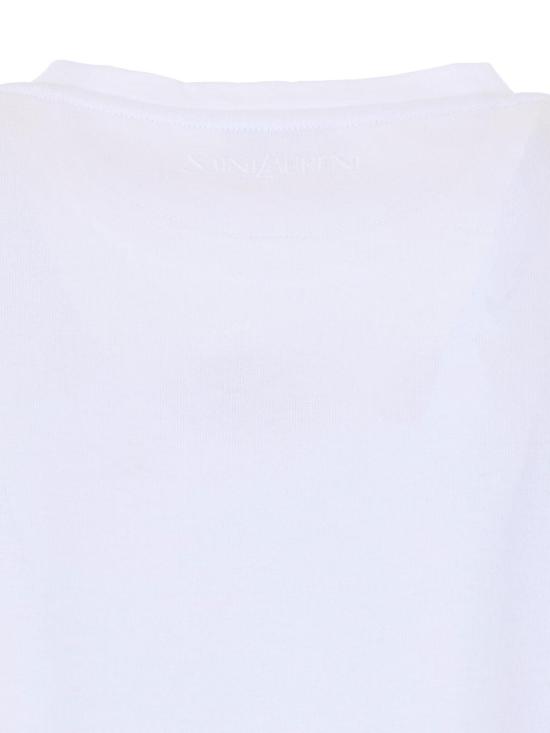 26SS 생로랑 반팔 티셔츠 861693Y38AK9538 White - SAINT LAURENT
