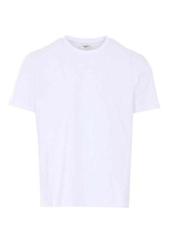 26SS 생로랑 반팔 티셔츠 861693Y38AK9538 White