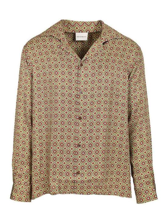 26SS 드롤드무슈 긴팔 셔츠 KSH233VI032KK Green