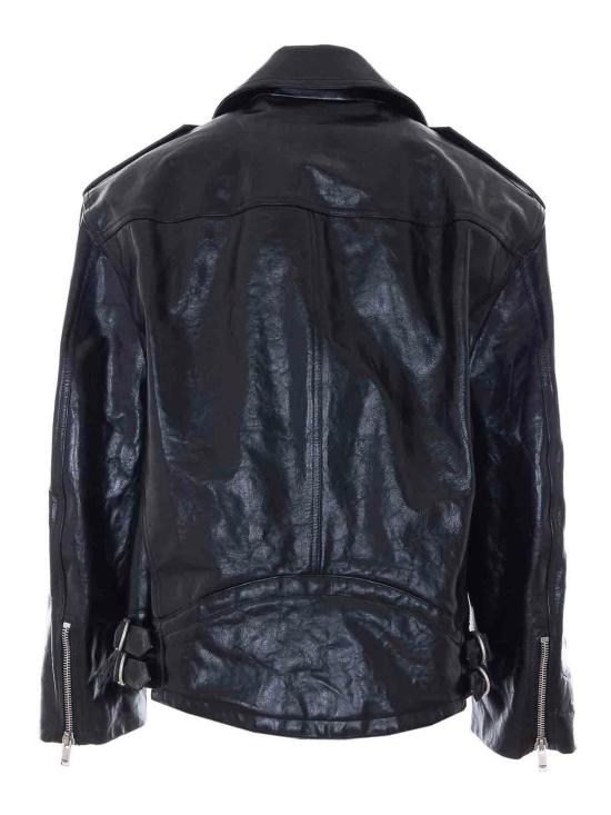 26SS 생로랑 바이커 자켓 866816YCUX21703 Black - SAINT LAURENT