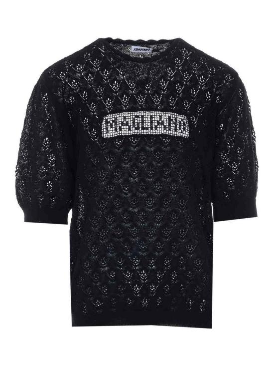 26SS 마리아노 반팔 티셔츠 V583269806052 Black