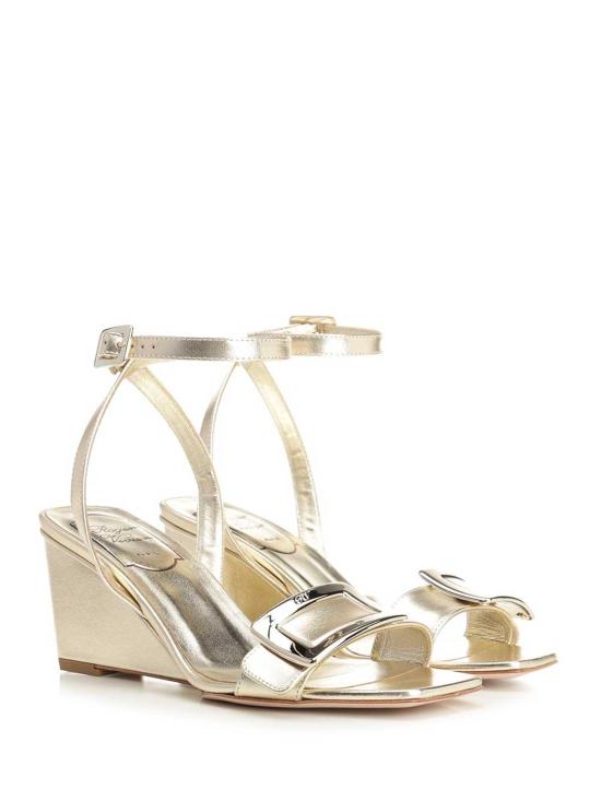 26SS 로저비비에 샌들 RVW80544440KACG005 Gold - ROGER VIVIER