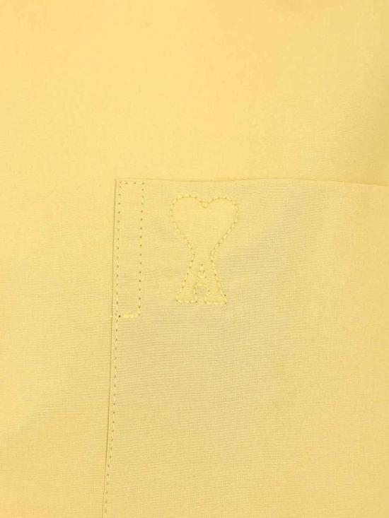26SS 아미 셔츠 USH766CO0063A020 Yellow - AMI