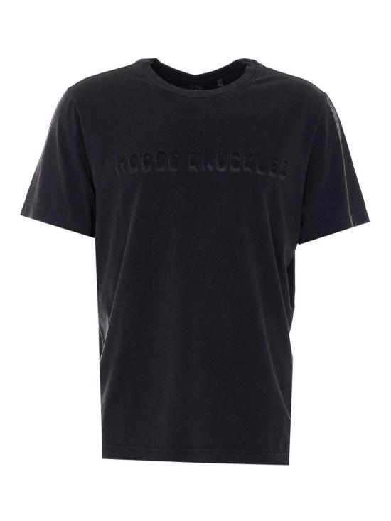 26SS 무스너클 반팔 티셔츠 M16MT707292 Black