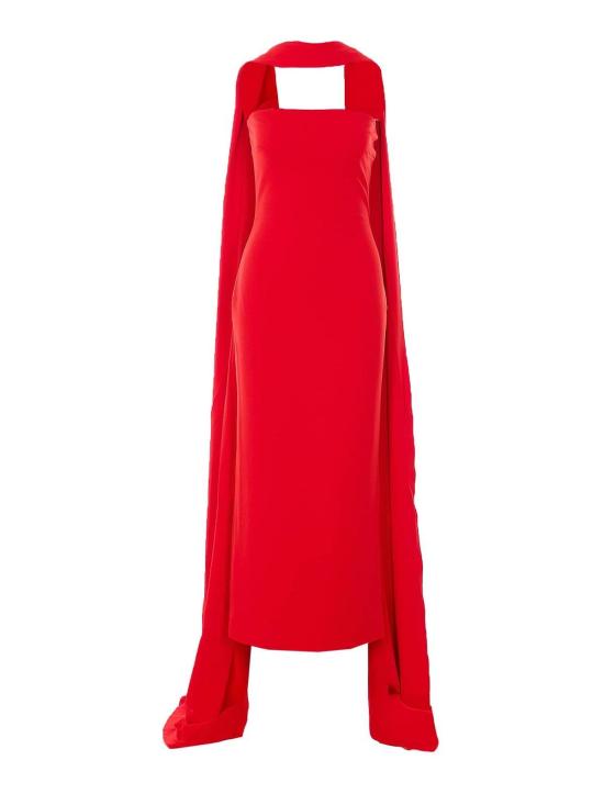 26SS 솔러스런던 미디 원피스 OS47049RED Red