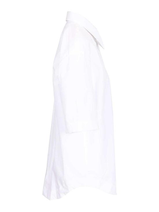 26SS 아미 포플린 반팔 셔츠 USH809CO0063100 White - AMI