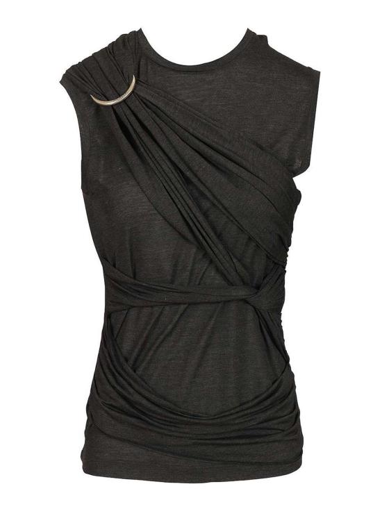 26SS 두라찌 민소매 티셔츠 SS26T05TT0087B002 Black