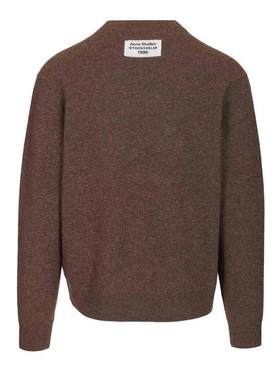 26SS 아크네 스튜디오 캐시미어 니트 B60394BZH Brown - ACNE STUDIOS