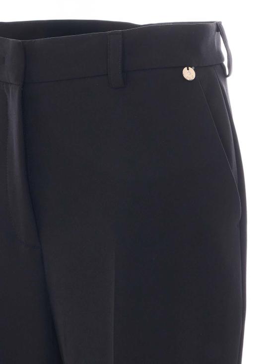 26SS 리우조 스트레이트 팬츠 CA6360T220022222 Black - LIU JO
