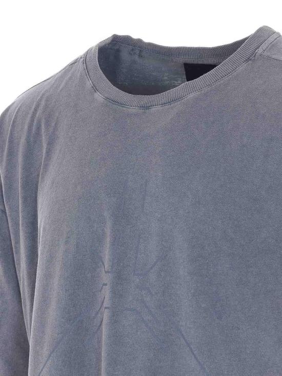 26SS 톰크롬 반팔 티셔츠 MTS933DARKUSEDGREY Grey - THOM KROM